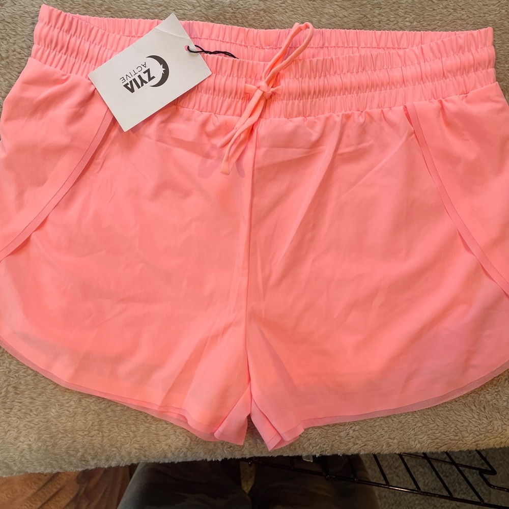 ZYIA Pink Flow Athletic Shorts